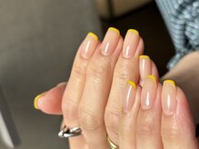 ミエレ(miele)/ビビッドイエローフレンチネイル