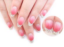 ネイルコレクション ベビーピンク(Baby Pink)/ジェル放題☆ガラスフレンチ