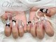 マリアアイビューティー 西梅田(Maria Eye Beauty)の写真/ロングネイルも深爪でお悩みの方も理想のネイルが叶う♪長さだしで上品・トレンド最先端で指先を華やかに♪