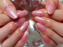 アイリッシュネイル 久屋大通店(Irish Nail)/ピンクマーメイドダスト
