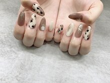 トランク ネイル(trunc nail)/90分つけ放題☆大人レオパード風