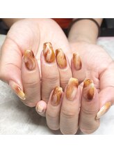 ヒールネイル(heal nail)/カフェラテ