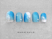 マリーネイルズ 横浜店(MARIE NAILS)/定額￥7,700 ニュアンス 0606 a