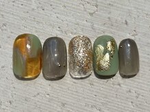 サニーサイド 梅田(Sunny side)/カーキネイル