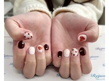 リジュベ(Rejuve)/ニットネイルとハートで冬仕様★