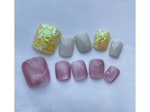 ボーテ バイ ルノンネイル(BEAUTE by lunon nail)の雰囲気（5・6月限定フットデザイン！暑くなる前に早めに準備を）