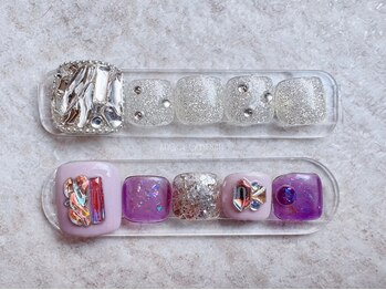 エンジェルガーデンネイル 池袋店(Angelgarden nail)/フットネイル定額