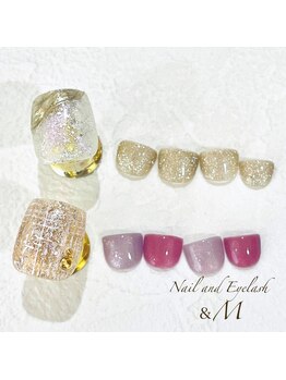 アンドエム(&M)/フットネイル 定額