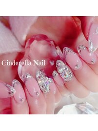 【チップ長さだしネイル】