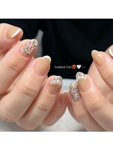 フルール(fleur)/ツイードネイル