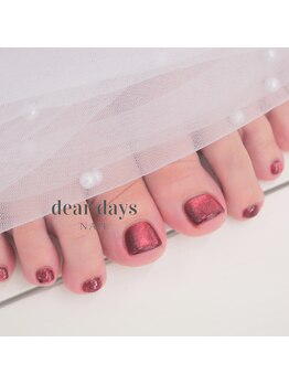 ディアデイズネイル(dear days nail)/フットワンカラー