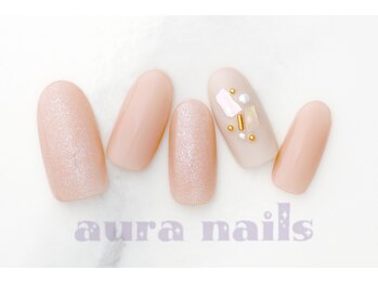 アウラネイルズ(aura nails)/☆ハンドシンプルコース ¥6800