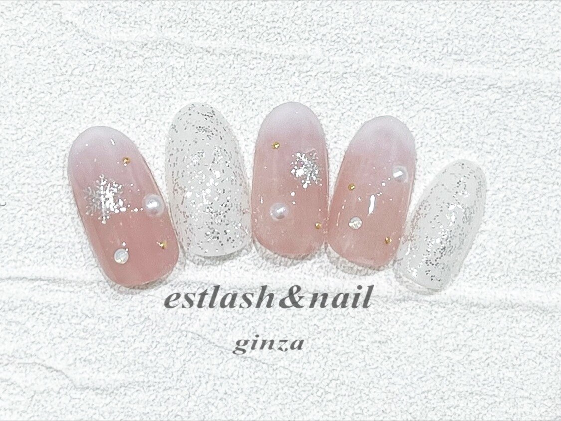 2025年-2026年冬トレンド】くすみピンクのネイルデザイン集｜人気順