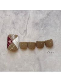 アーガイルフットネイル