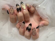 プティ アイビューティ 北浜店(peTiT eyebeauty)/マグネット　ドットネイル