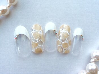 コエル(coel)/手描きレースフラワー