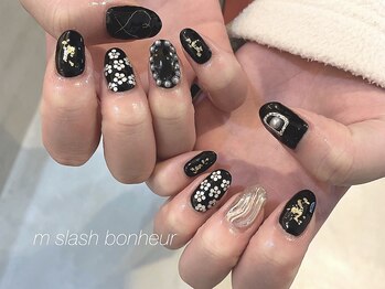 エムスラッシュ ネイル たまプラーザ(M.SLASH)/フラワーネイル