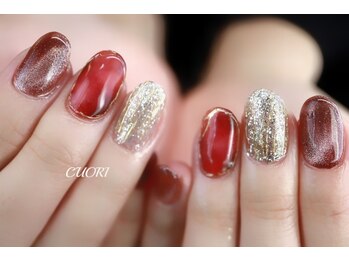 クオーリ(Cuori)/ほんのり赤べっこう×マグネット