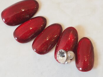 ヴィラファボリエ 白金台(Villa Favorie)/うるうるマグネットネイル