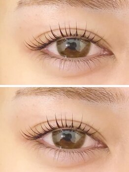 ジュアアイラッシュ(jua eyelash)の写真/ナチュラル派の方にもお勧めのまつ毛パーマ☆自まつ毛が伸びたような自然な仕上がりで朝のメイク時短にも◎