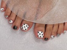 アルティノ ネイル ガーデン(altino nail garden)/ハート/モノトーン/ガーリー