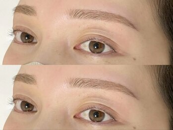 エイミー(AIMEE)の写真/【理想の垢抜け顔へ】あなたの骨格に合わせて眉をデザイン♪まつ毛と合わせてトータルビューティーも叶う◎