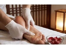 平和マッサージ天満市場店の雰囲気（足裏のマッサージ）