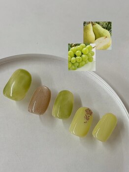 マスカットネイル ¥7300