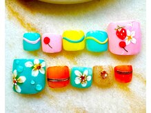 カナモ(Kanamo)の雰囲気(フット定額¥8,000 オフケア&パラジェル込!100種から選択)