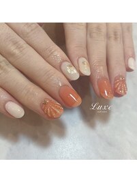 夏色マーメイドネイル