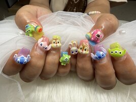 キャラクターネイル