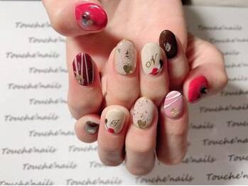 トゥーシェネイルズ(Touche'nails)/バレンタイン