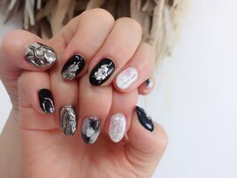 付け放題フリーデザインネイル