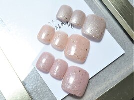 【シアーラメフットネイル】