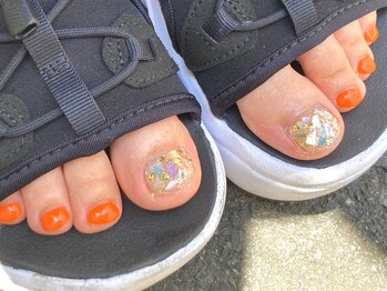 ネイルキュート アンド クールラッシュ 亀有店(nailcute & CoolLash)/foot 1art