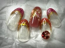 ビューティーサロン ハル(beauty salon haru)/【ジュエリーネイル】