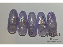 ネイルアンドアイラッシュデザインサロン ジュレ 日根野店/定額コース6600円