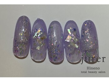 ネイルアンドアイラッシュデザインサロン ジュレ 日根野店/定額コース6600円