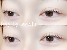 トフィー バイ スウェラ(Tofy by swella)/カール/束感ラッシュリフト