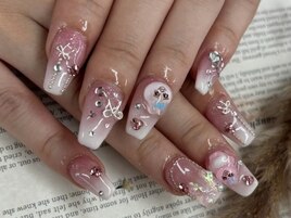 ガーリーネイルもお任せください