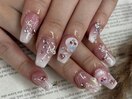 ガーリーネイルもお任せください