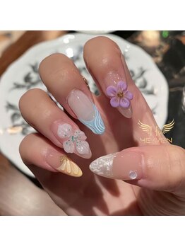 ヘブン ネイル 鶯谷(HEAVEN Nail)/3Dフラワーネイル