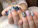 金魚ネイル//西川口