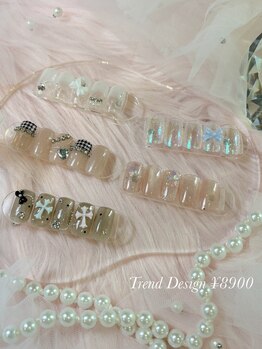 ファーストネイルアンドアイラッシュ(1st NAIL&eyelash)/TrendDesign8900円