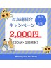 8月限定【ご紹介キャンペーン】回数券お持ちのお客様からのご紹介♪　￥2000