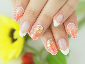 フレンチ×シェルnail☆