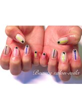 アキレイ(AKILEY)/星ネイル