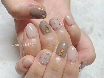 サロン ド メルシー(Salon de MERCI)/モカチャ×ベージュ☆