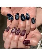 Mネイルアンドカフェ シェレステ/ニュアンスネイル