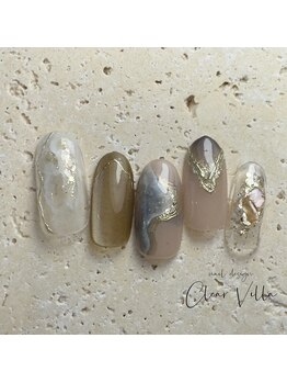 ネイルサロンクリアヴィラ(nail salon clear villa)/Design nuance¥9990
